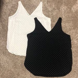 Polka Dot Old Navy Tank Tops